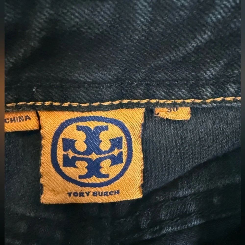 Tory Burch Super Skinny Black Jeans - Size 30